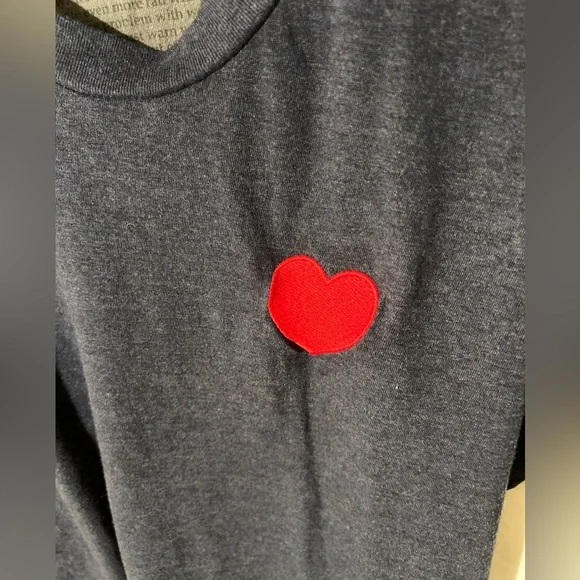 Aviator Nation Heart Stitch Boyfriend Tee - Picture 4 of 6